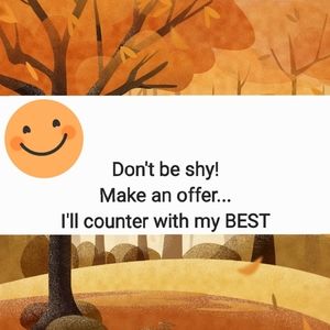 Don't like the price? Always Go For It and Make an Offer!!